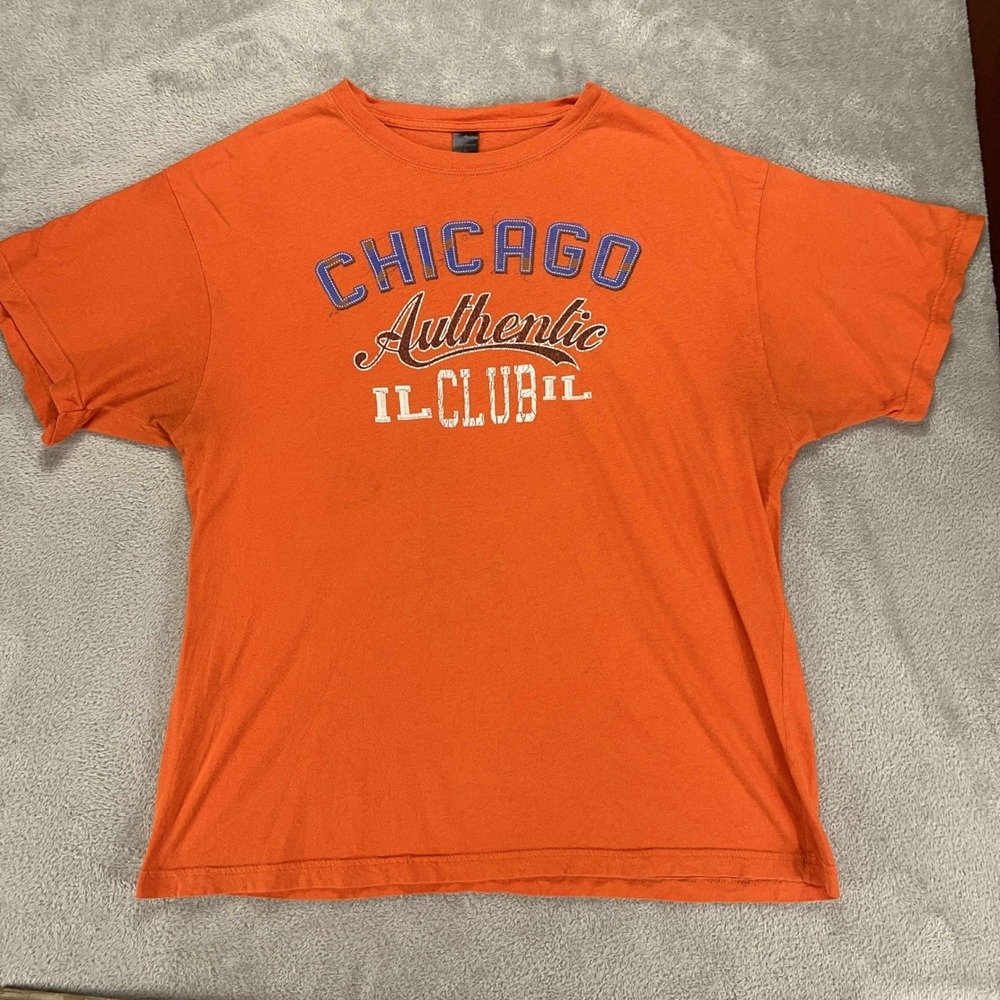 Point Sportswear Chicago Authentic Club‎ Graphic Tee T-Shirt XL
